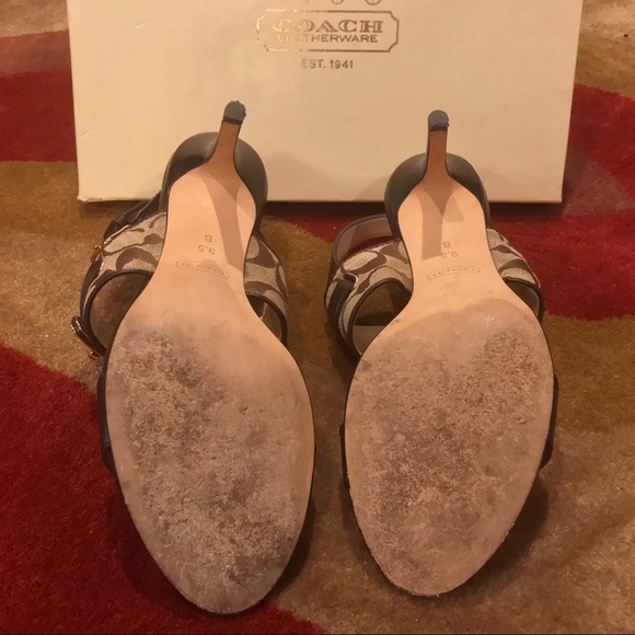 Coach Raya Heels | unique & nostalgic | worn once - Picture 5 of 6